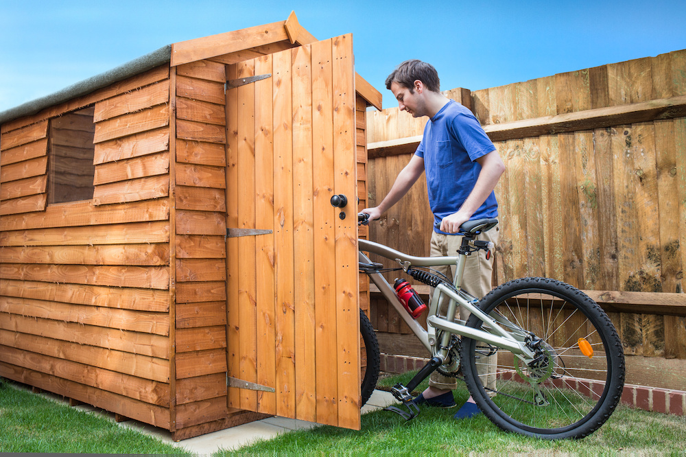 3 Diy Outdoor Bike Storage Options, Outdoor Bike Storage